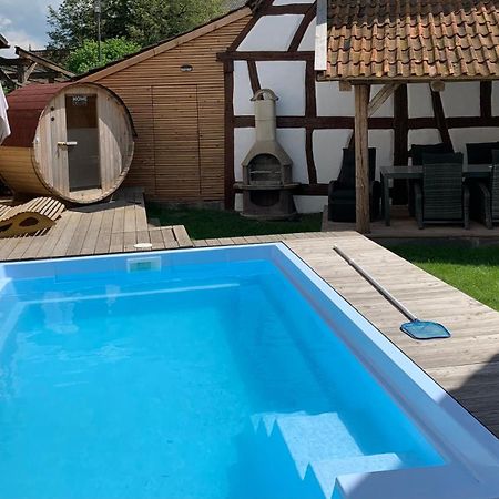 Ferienhaus Hassgautor Aidhausen エクステリア 写真