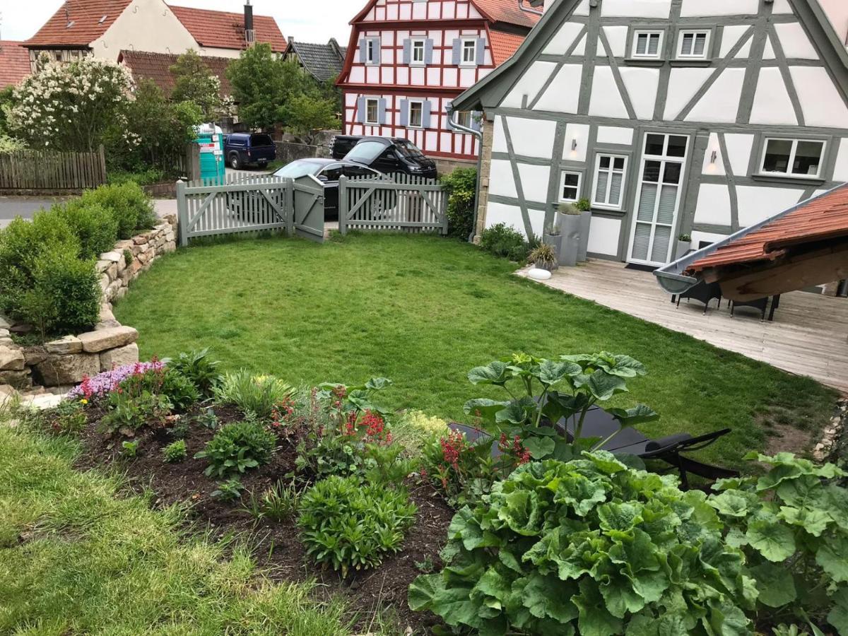 Ferienhaus Hassgautor Aidhausen エクステリア 写真