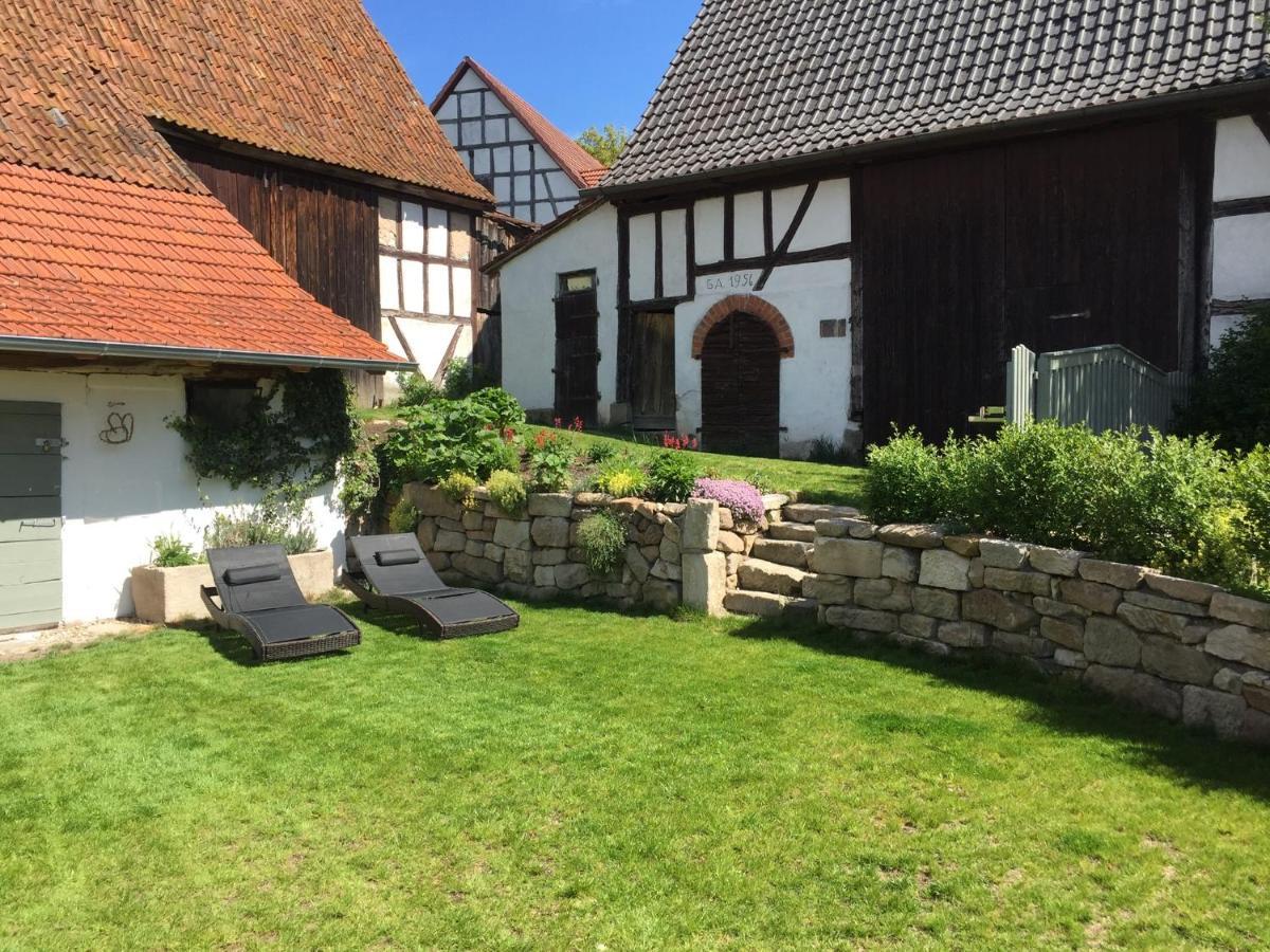 Ferienhaus Hassgautor Aidhausen エクステリア 写真