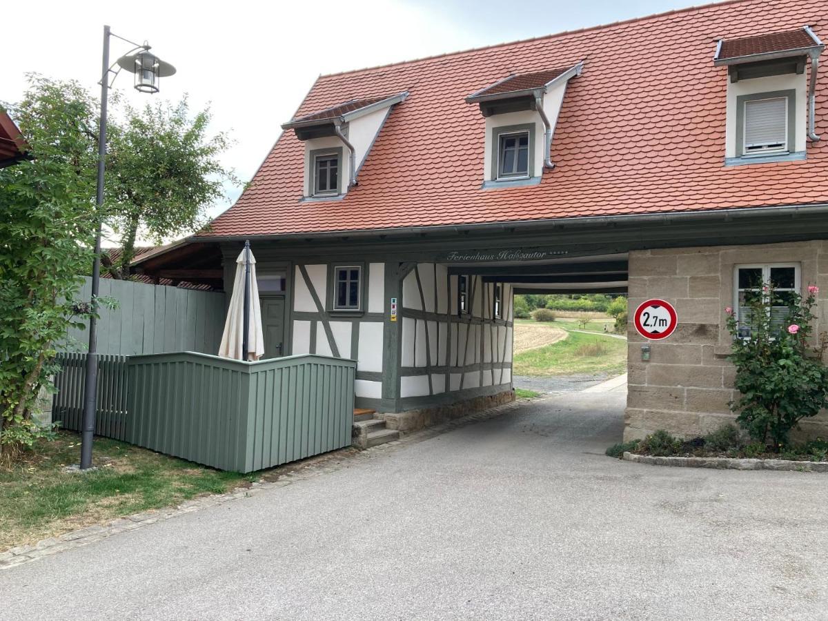 Ferienhaus Hassgautor Aidhausen エクステリア 写真