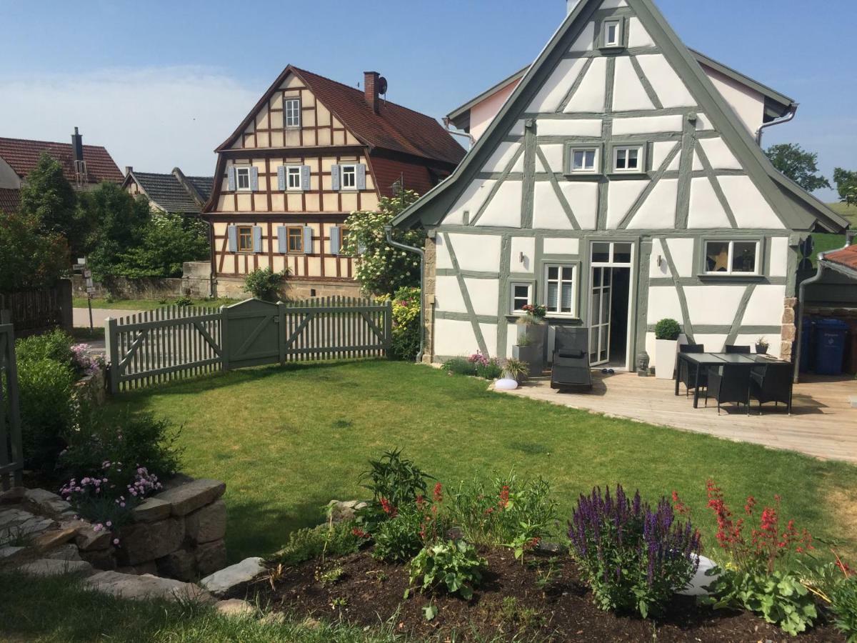 Ferienhaus Hassgautor Aidhausen エクステリア 写真